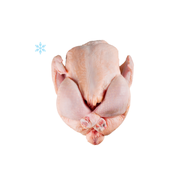 Pollo con dentros al alto vacío
